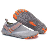 darrahopens Outdoor > Outdoor Shoes Men Women Water Shoes Barefoot Quick Dry Aqua Sports Shoes - Grey Size EU41 = US7.5