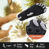 darrahopens Outdoor > Outdoor Shoes Men Women Water Shoes Barefoot Quick Dry Aqua Sports Shoes - Grey Size EU43 = US8.5
