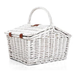 darrahopens Outdoor > Picnic Alfresco 2 Person Picnic Basket Vintage Baskets Outdoor Insulated Blanket