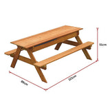 Darrahopens Outdoor > Picnic Sand & Water Wooden Picnic Table