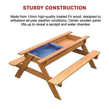 Darrahopens Outdoor > Picnic Sand & Water Wooden Picnic Table