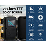 Darrahopens Outdoor UL-tech Trail Camera 4K 16MP Wildlife Game Hunting Security Cam PIR Night Vision