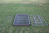 Darrahopens Pet Care 120 cm Heavy Duty Pet Dog Cat Rabbit Exercise Playpen Puppy Rabbit Fence With Cover