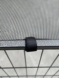 Darrahopens Pet Care 120 cm Heavy Duty Pet Dog Cat Rabbit Exercise Playpen Puppy Rabbit Fence With Cover