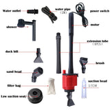 Darrahopens Pet Care > Aquarium Aquarium Electric Siphon Pump Vacuum Cleaner Fish Tank Clean Water Change Gravel