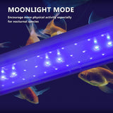 darrahopens Pet Care > Aquarium Dynamic Power 2 Set 27W Aquarium Blue White LED Light for Tank 95-115cm