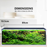 darrahopens Pet Care > Aquarium Dynamic Power 27W Aquarium Blue White LED Light for Tank 95-115cm