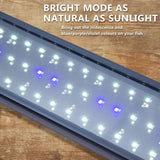 darrahopens Pet Care > Aquarium Dynamic Power 27W Aquarium Blue White LED Light for Tank 95-115cm
