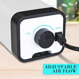 darrahopens Pet Care > Aquarium Dynamic Power Aquarium Air Pump Oxygen Hydroponic 2 Outlet 180L/H 4W