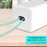 darrahopens Pet Care > Aquarium Dynamic Power Aquarium Air Pump Oxygen Hydroponic 2 Outlet 180L/H 4W