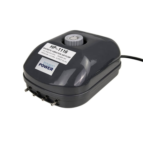 darrahopens Pet Care > Aquarium Dynamic Power Aquarium Air Pump Oxygen Hydroponic 4 Outlet 360L/H 13W