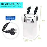 darrahopens Pet Care > Aquarium Dynamic Power Aquarium External Canister Filter 1000L/H