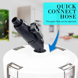 darrahopens Pet Care > Aquarium Dynamic Power Aquarium External Canister Filter 400L/H