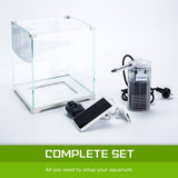 darrahopens Pet Care > Aquarium Dynamic Power  Aquarium Fish Tank 16L Starfire Glass