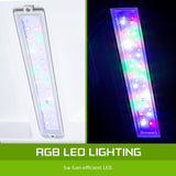 darrahopens Pet Care > Aquarium Dynamic Power Aquarium Fish Tank 30L Curved Glass RGB LED