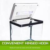 darrahopens Pet Care > Aquarium Dynamic Power Aquarium Fish Tank 52L Curved Glass RGB LED