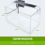darrahopens Pet Care > Aquarium Dynamic Power Aquarium Fish Tank 70L Starfire Glass