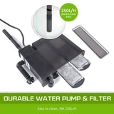 darrahopens Pet Care > Aquarium Dynamic Power Aquarium Fish Tank 70L Starfire Glass