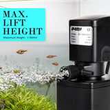 darrahopens Pet Care > Aquarium Dynamic Power Aquarium Submersible Filter 600L/H 8W 1m Pond Pump