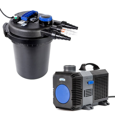 darrahopens Pet Care > Aquarium Dynamic Power Combo Aquarium Garden Filter 10000L/H + Submersible Water Pump 10000L/H