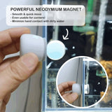 Darrahopens Pet Care > Aquarium Minfactory Fish Tank Corner Moss Magnet Scraper Glass Algae Cleaner Magnetic Scrubber