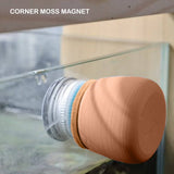 Darrahopens Pet Care > Aquarium Minfactory Fish Tank Corner Moss Magnet Scraper Glass Algae Cleaner Magnetic Scrubber