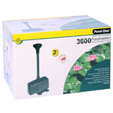Darrahopens Pet Care > Aquarium Pond One PondMaster 3600 Pond Fountain Pump Kit - 3500L/H