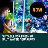 darrahopens Pet Care > Aquarium PROTEGE Aquarium External Canister Filter Aqua Fish Tank Pond Pump UV Light 1850 L/H