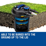 darrahopens Pet Care > Aquarium PROTEGE Aquarium External Canister Filter Aqua Fish Tank Pond Water UV Light 10000 L/H