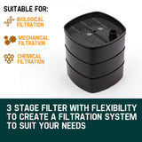 darrahopens Pet Care > Aquarium PROTEGE Aquarium External Canister Filter Pump Aqua Fish Tank Pond Pump 1250 L/H