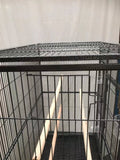 Darrahopens Pet Care > Bird 161 cm Bird Cage Parrot Aviary Pet Stand-alone Budgie Perch Castor Wheels
