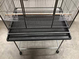 Darrahopens Pet Care > Bird 161 cm Bird Cage Parrot Aviary Pet Stand-alone Budgie Perch Castor Wheels