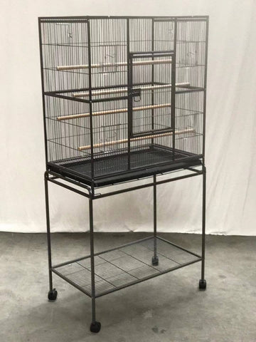 Darrahopens Pet Care > Bird 161 cm Bird Cage Parrot Aviary Pet Stand-alone Budgie Perch Castor Wheels