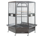 Darrahopens Pet Care > Bird 185cm XXL Corner Bird Cage Pet Parrot Aviary  Perch Castor Wheel