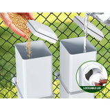 Darrahopens Pet Care > Bird Giantz Chicken Feeder Water Dispenser Automatic Waterer Poultry Food Drinker 4L