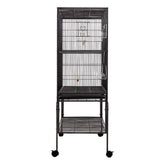 darrahopens Pet Care > Bird i.Pet Bird Cage Pet Cages Aviary 137CM Large Travel Stand Budgie Parrot Toys