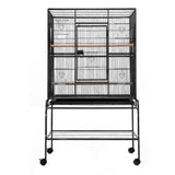 darrahopens Pet Care > Bird i.Pet Bird Cage Pet Cages Aviary 137CM Large Travel Stand Budgie Parrot Toys