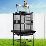 darrahopens Pet Care > Bird i.Pet Bird Cage Pet Cages Aviary 173CM Large Travel Stand Budgie Parrot Toys