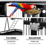 darrahopens Pet Care > Bird i.Pet Bird Cage Pet Cages Aviary 173CM Large Travel Stand Budgie Parrot Toys
