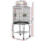 darrahopens Pet Care > Bird i.Pet Large Bird Cage with Perch - Black