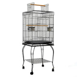 darrahopens Pet Care > Bird i.Pet Large Bird Cage with Perch - Black