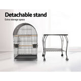 darrahopens Pet Care > Bird i.Pet Large Bird Cage with Perch - Black
