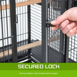 darrahopens Pet Care > Bird Paw Mate Bird Cage Parrot Aviary Tenor 203cm