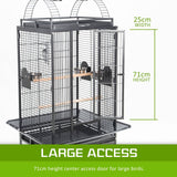 darrahopens Pet Care > Bird Paw Mate Bird Cage Parrot Aviary Tenor 203cm