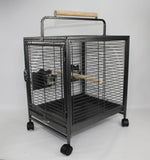 Darrahopens Pet Care > Bird Small Bird Transport Budgie Cage Parrot Aviary Carrier With Wheel