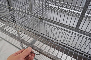 Darrahopens Pet Care > Bird YES4PETS XL 184 cm Bird Cage Pet Parrot Aviary  Perch Castor Wheel Removable Divider