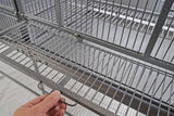 Darrahopens Pet Care > Bird YES4PETS XL 184 cm Bird Cage Pet Parrot Aviary  Perch Castor Wheel Removable Divider