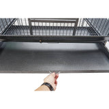 Darrahopens Pet Care > Bird YES4PETS XL Bird Cage Pet Parrot Aviary with Perch & Feeder