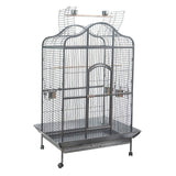 Darrahopens Pet Care > Bird YES4PETS XL Bird Cage Pet Parrot Aviary with Perch & Feeder