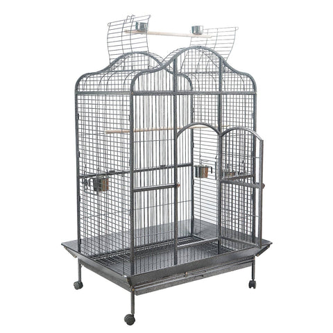 Darrahopens Pet Care > Bird YES4PETS XL Bird Cage Pet Parrot Aviary with Perch & Feeder